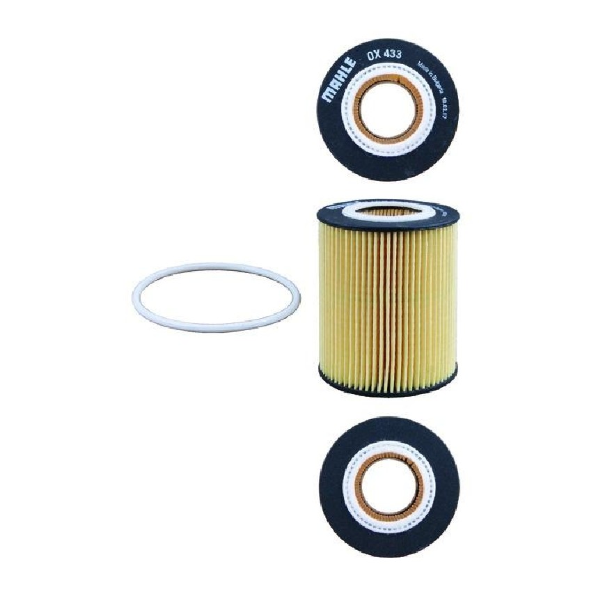 Filtro de Óleo Lubrificante - Mahle Metal Leve - OX433D