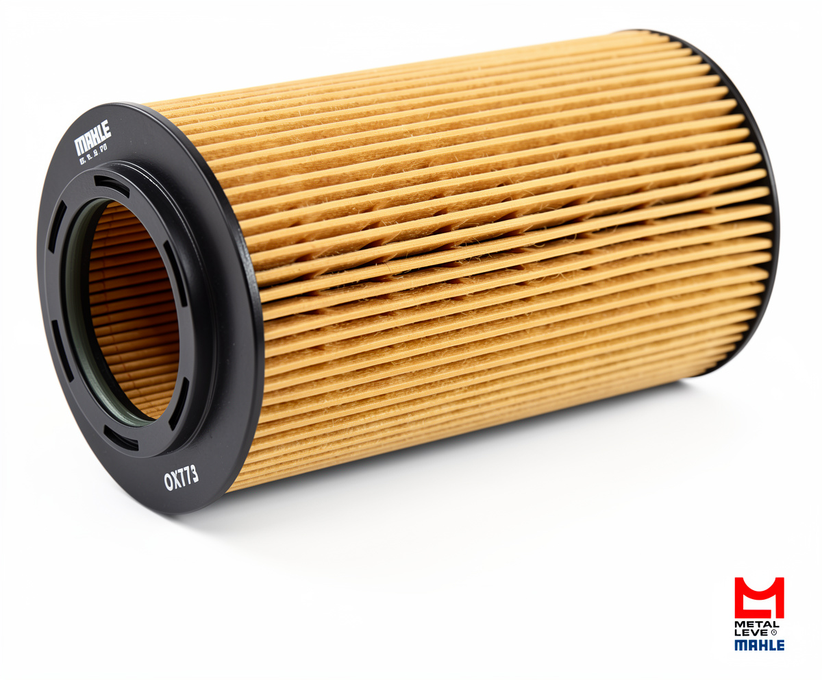 Filtro de Óleo Lubrificante - Mahle Metal Leve - OX773D