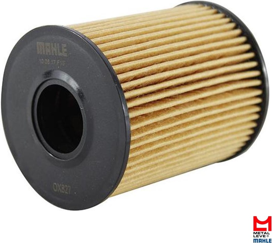 Filtro de Óleo Lubrificante - Mahle Metal Leve - OX827D