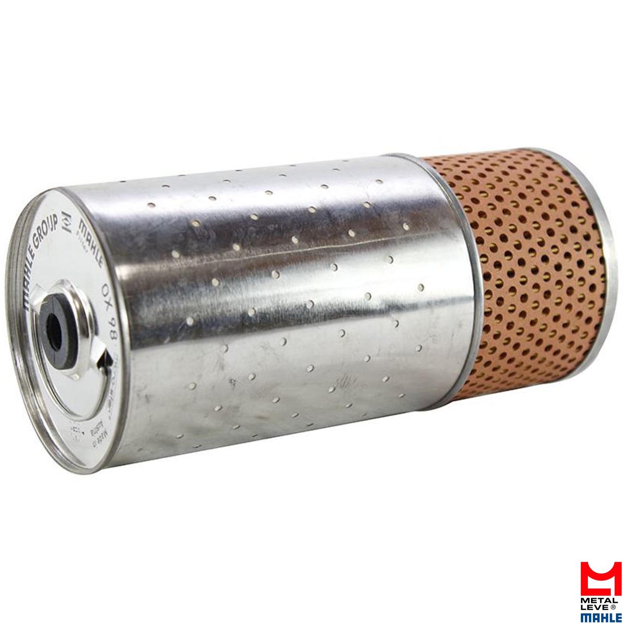 Filtro de Óleo Lubrificante para Mercedes-Benz MB 180 - Mahle Metal Leve - OX98D