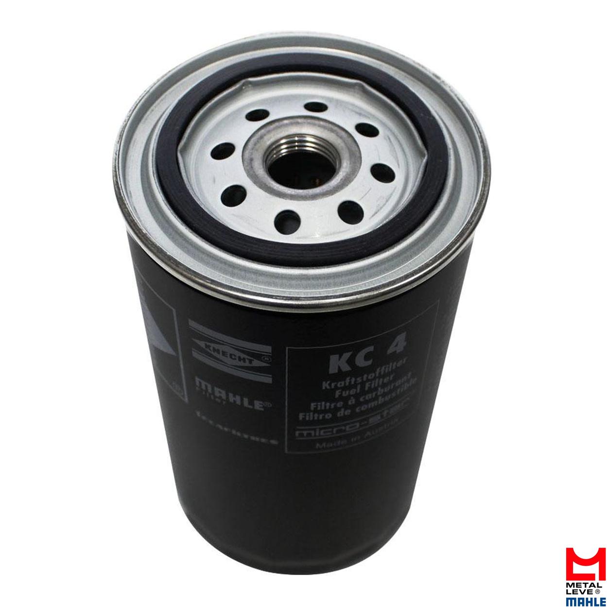 Filtro Blindado de Combustível - Mahle Metal Leve - KC4