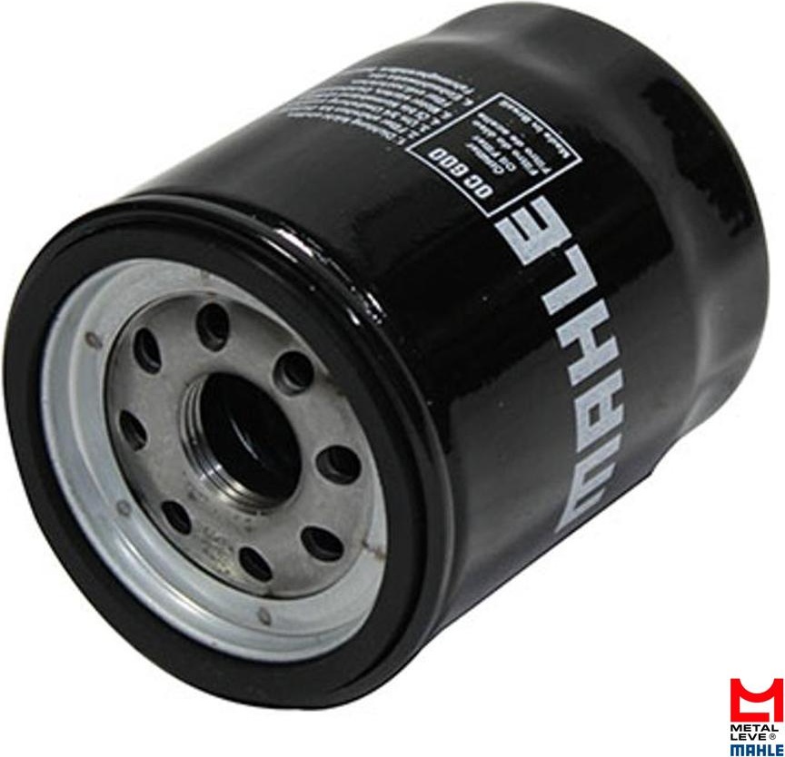 Filtro Blindado de Óleo Lubrificante - Mahle Metal Leve - OC600 PLUS