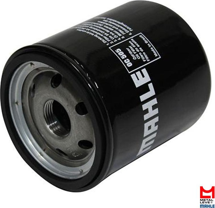 Filtro Blindado de Óleo Lubrificante - Mahle Metal Leve - OC505 PLUS