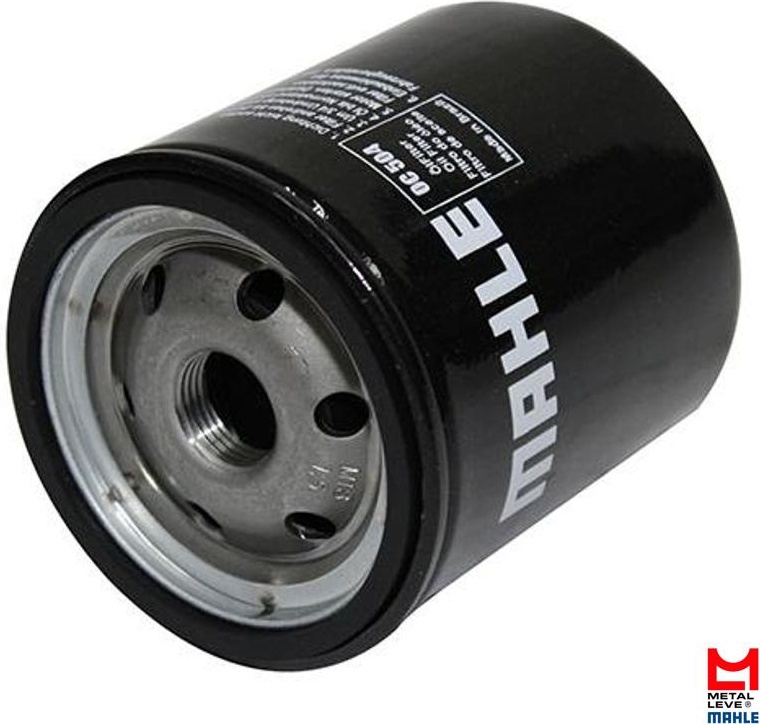 Filtro Blindado de Óleo Lubrificante - Mahle Metal Leve - OC504 PLUS