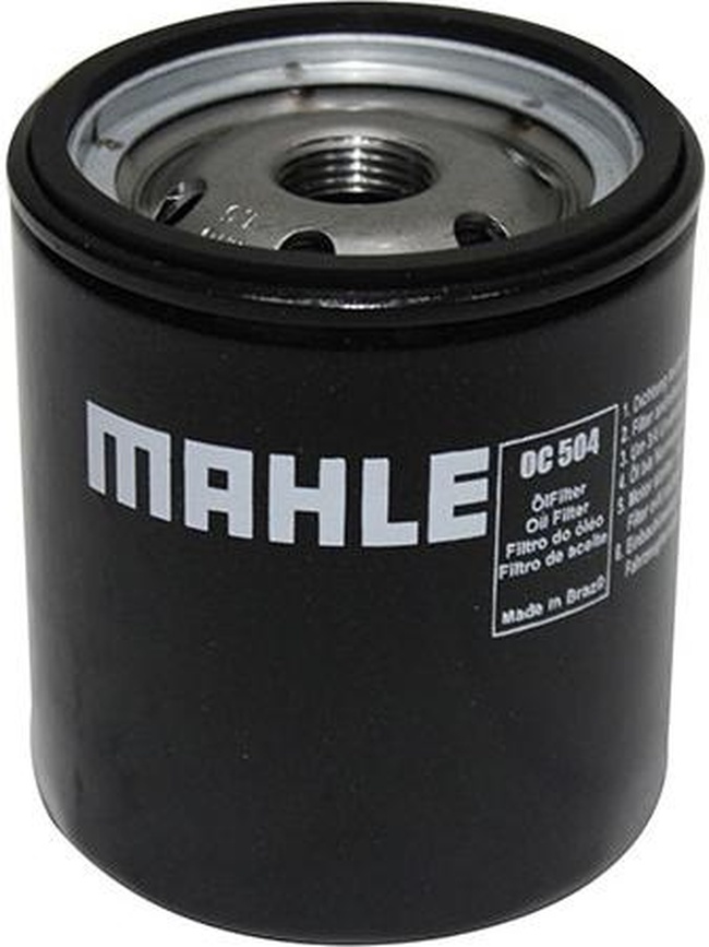 Filtro Blindado de Óleo Lubrificante - Mahle Metal Leve - OC504 PLUS