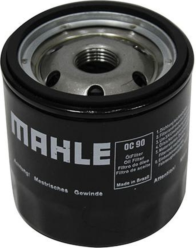 Filtro Blindado de Óleo Lubrificante - Mahle Metal Leve - OC90