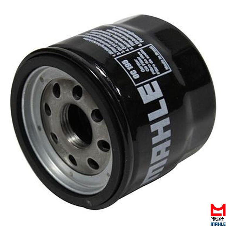 Filtro Blindado de Óleo Lubrificante - Mahle Metal Leve - OC195