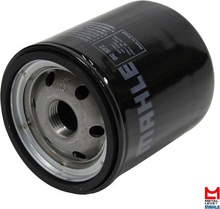 Filtro Blindado de Óleo Lubrificante - Mahle Metal Leve - OC522 PLUS