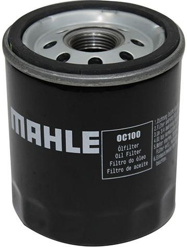 Filtro Blindado de Óleo Lubrificante - Mahle Metal Leve - OC100