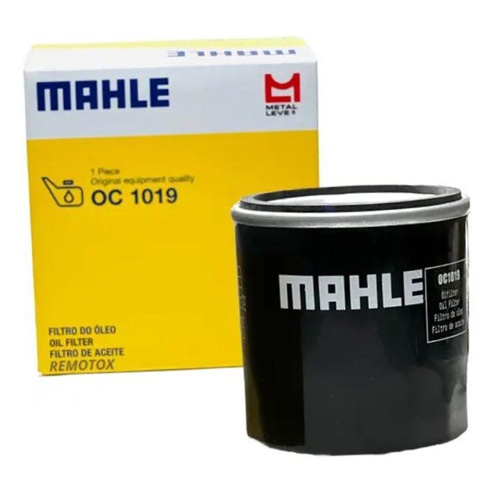 Filtro Blindado de Óleo Lubrificante - Mahle Metal Leve - OC1019