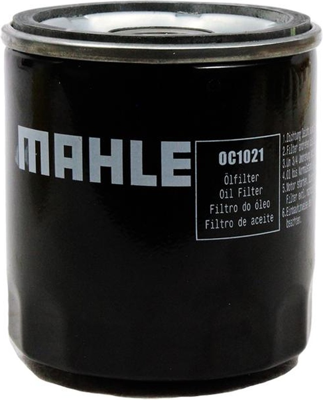 Filtro Blindado de Óleo Lubrificante - Mahle Metal Leve - OC1021