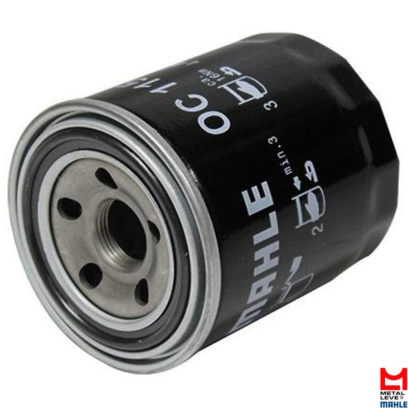 Filtro Blindado de Óleo Lubrificante - Mahle Metal Leve - OC115