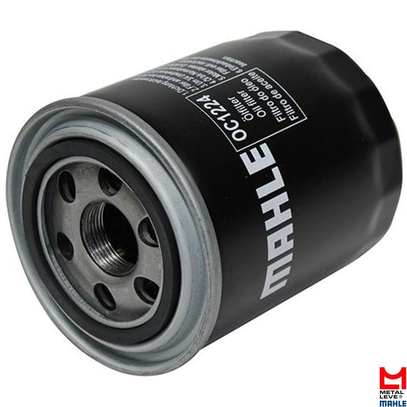 Filtro Blindado de Óleo Lubrificante para Hyundai HR e KIA Bongo - Mahle Metal Leve - OC1224