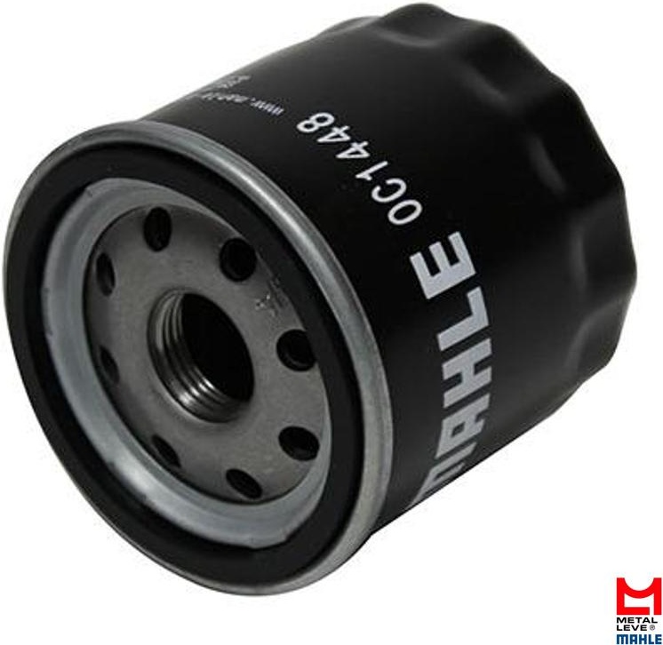 Filtro Blindado de Óleo Lubrificante - Mahle Metal Leve - OC1448