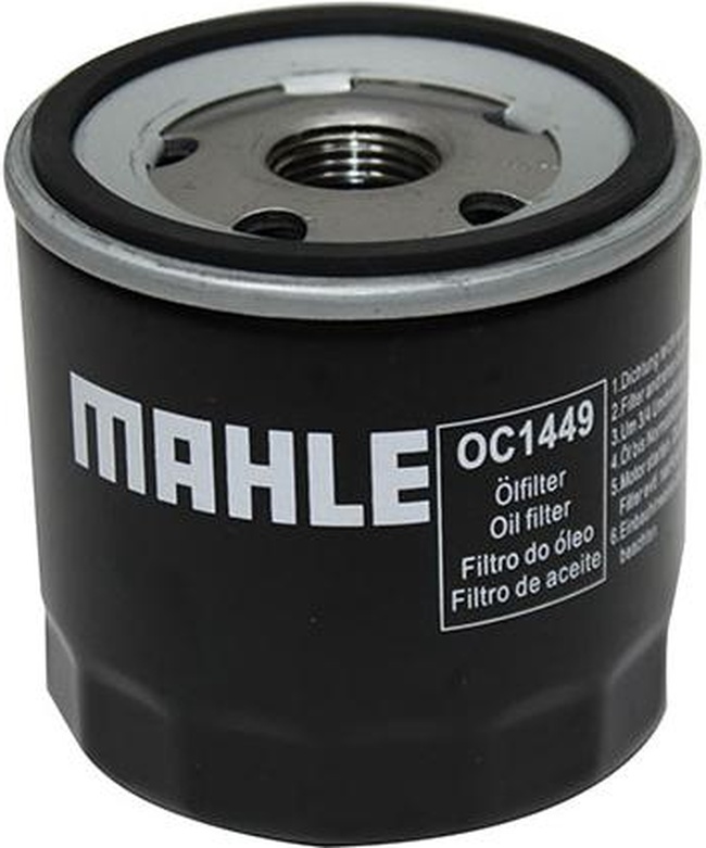 Filtro Blindado de Óleo Lubrificante - Mahle Metal Leve - OC1449