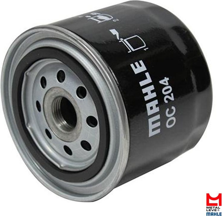 Filtro Blindado de Óleo Lubrificante - Mahle Metal Leve - OC204