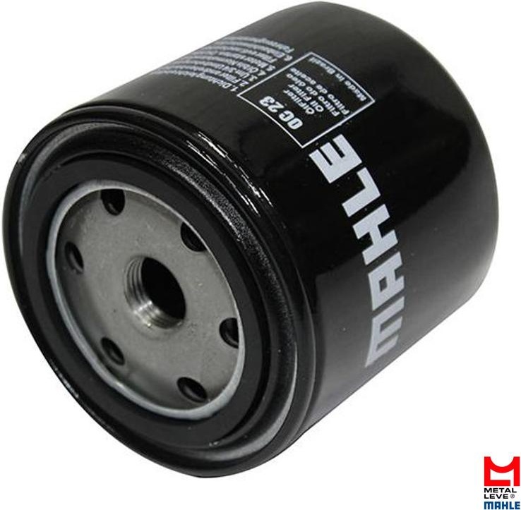 Filtro Blindado de Óleo Lubrificante - Mahle Metal Leve - OC23