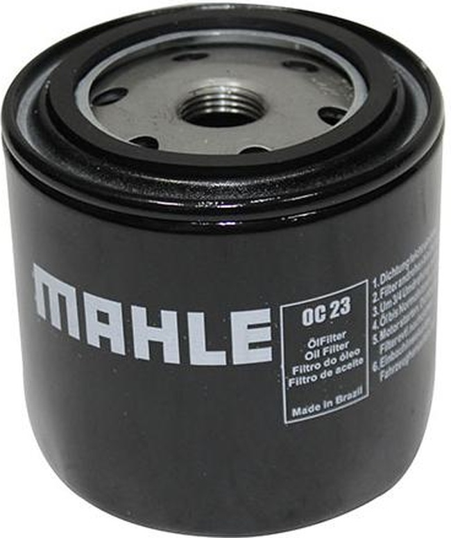 Filtro Blindado de Óleo Lubrificante - Mahle Metal Leve - OC23