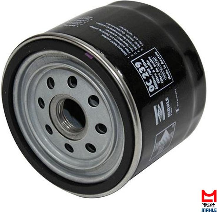 Filtro Blindado de Óleo Lubrificante - Mahle Metal Leve - OC239