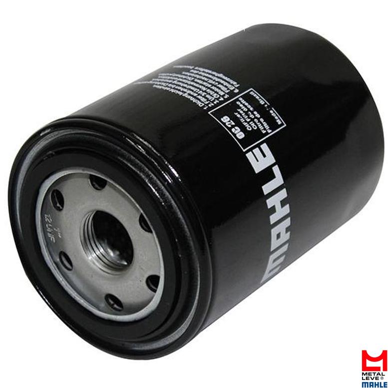Filtro Blindado de Óleo Lubrificante - Mahle Metal Leve - OC26