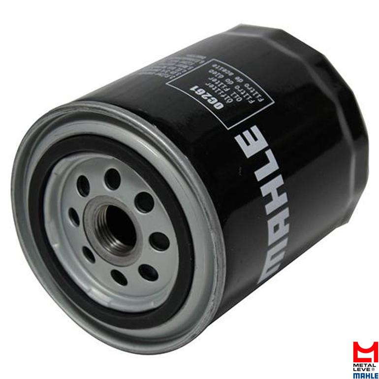 Filtro Blindado de Óleo Lubrificante - Mahle Metal Leve - OC261
