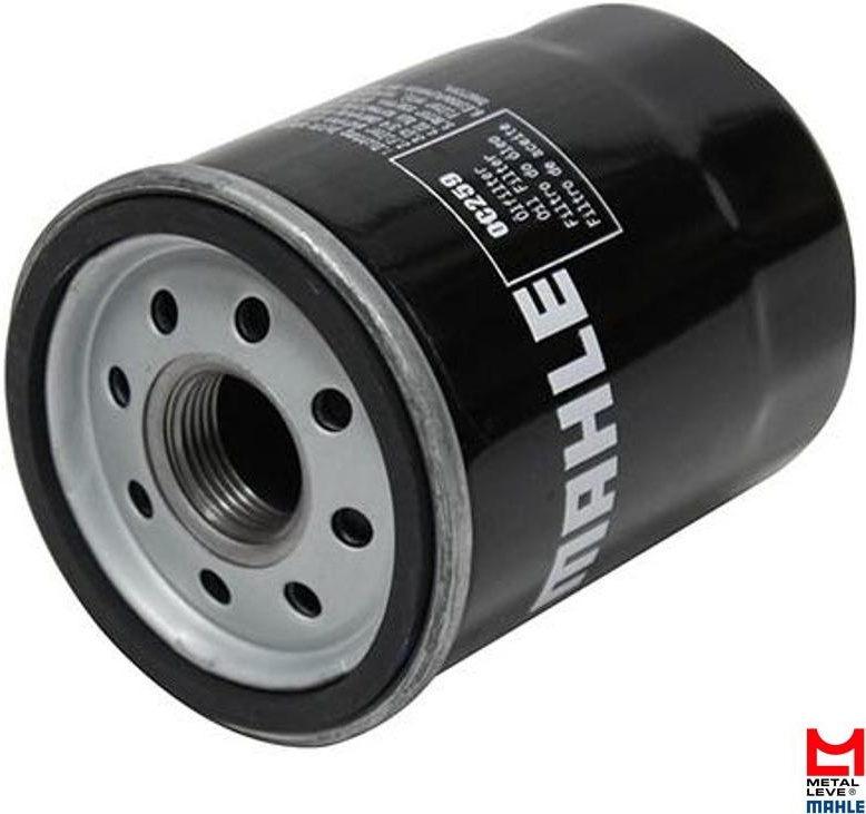 Filtro Blindado de Óleo Lubrificante - Mahle Metal Leve - OC259