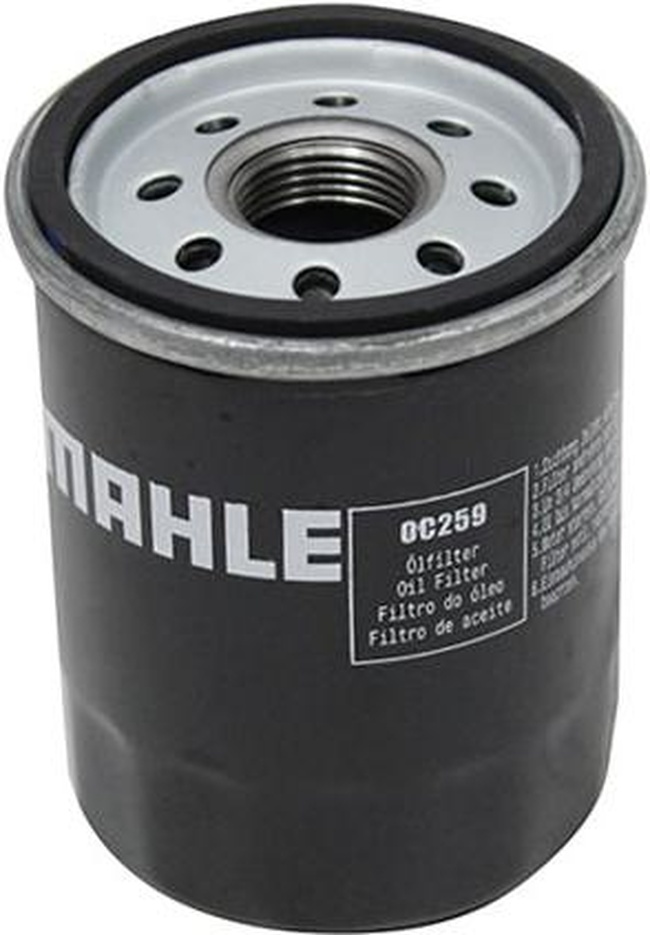 Filtro Blindado de Óleo Lubrificante - Mahle Metal Leve - OC259