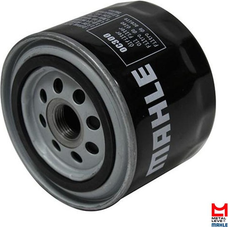 Filtro Blindado de Óleo Lubrificante - Mahle Metal Leve - OC300