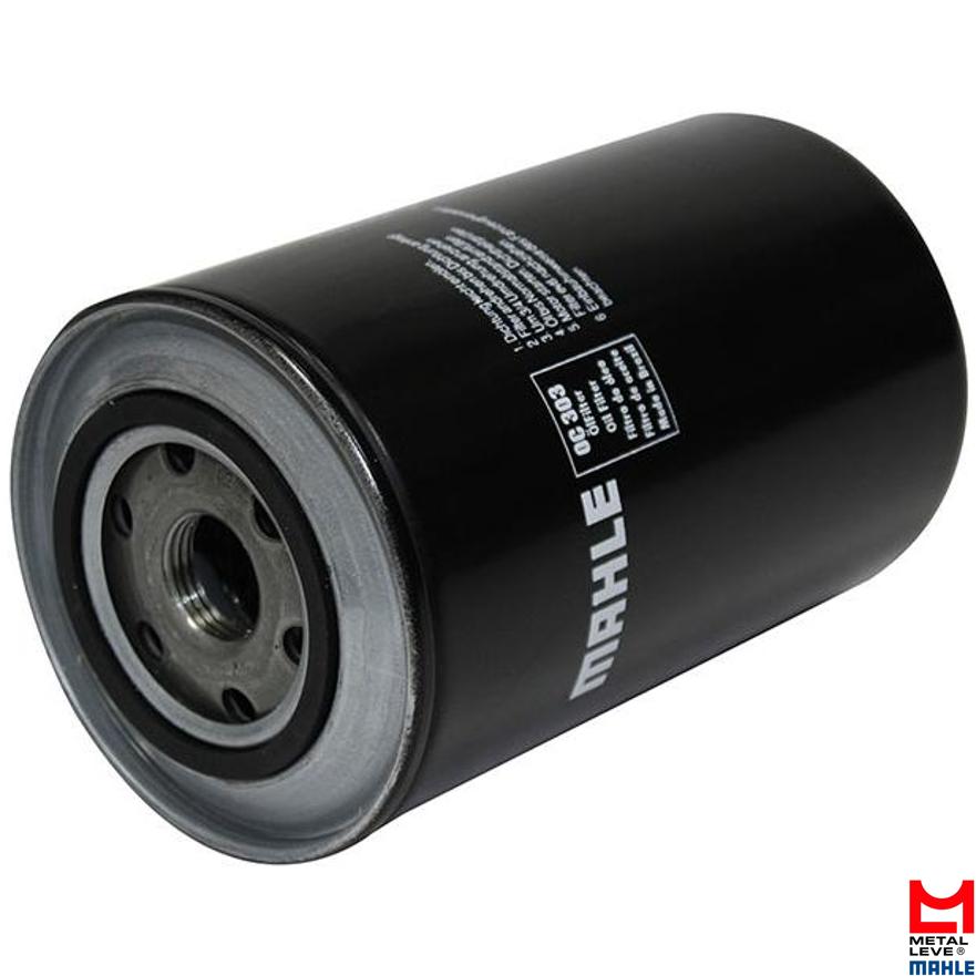 Filtro Blindado de Óleo Lubrificante - Mahle Metal Leve - OC303