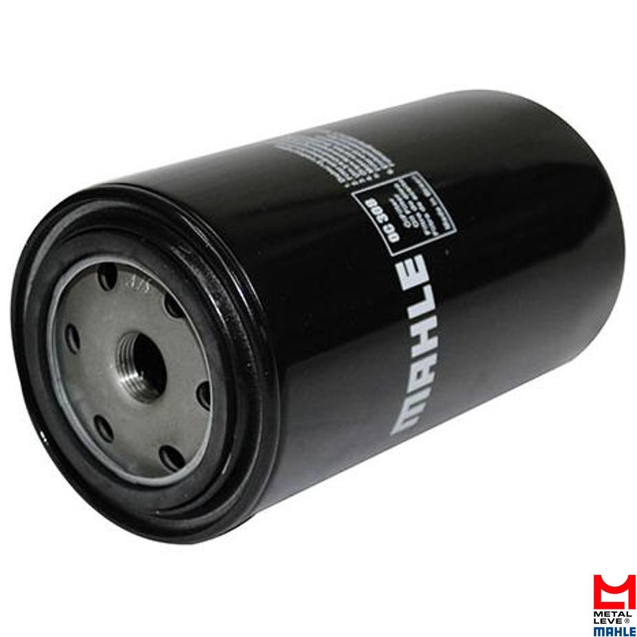 Filtro Blindado de Óleo Lubrificante - Mahle Metal Leve - OC308
