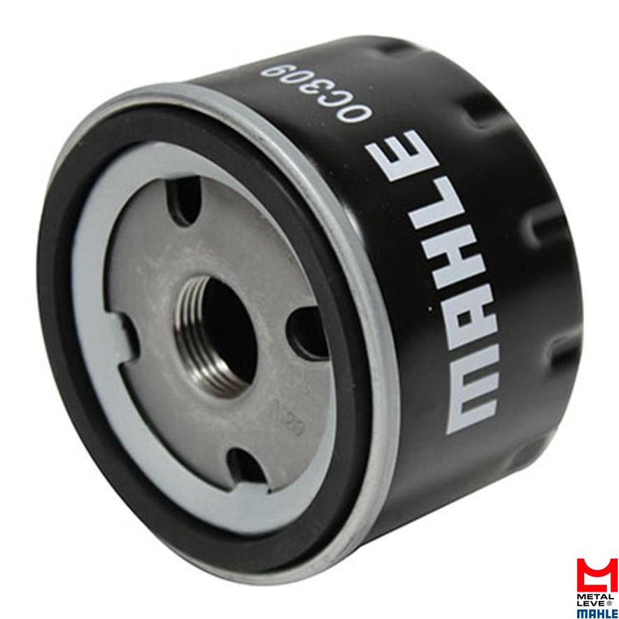 Filtro Blindado de Óleo Lubrificante - Mahle Metal Leve - OC309