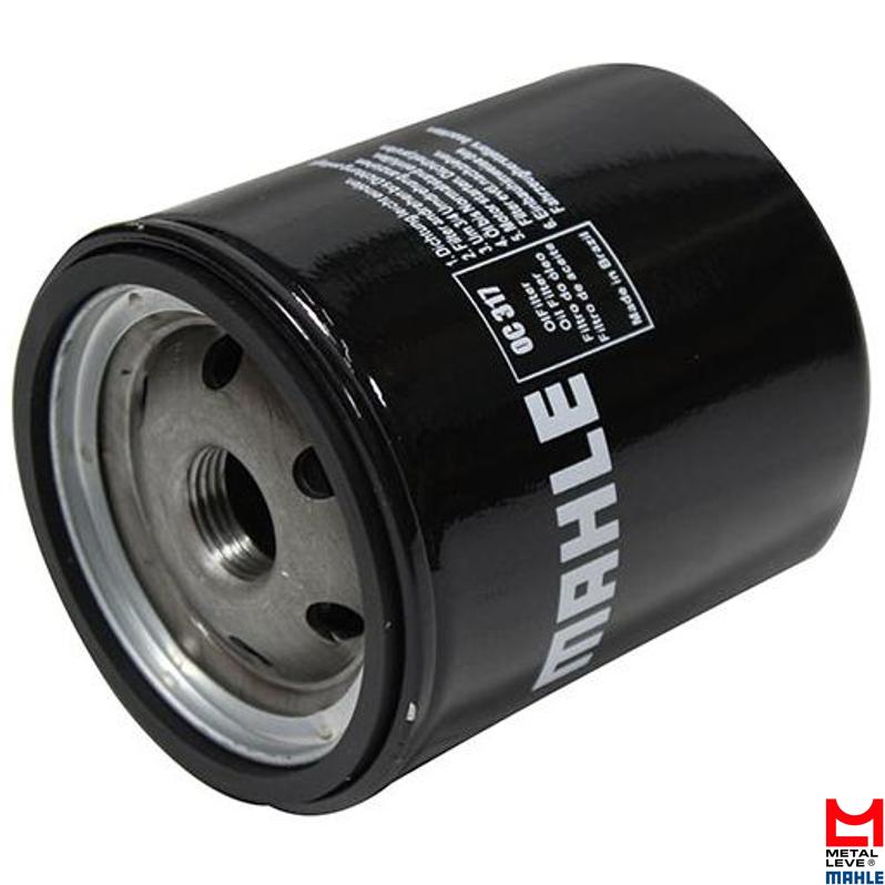 Filtro Blindado de Óleo Lubrificante - Mahle Metal Leve - OC317