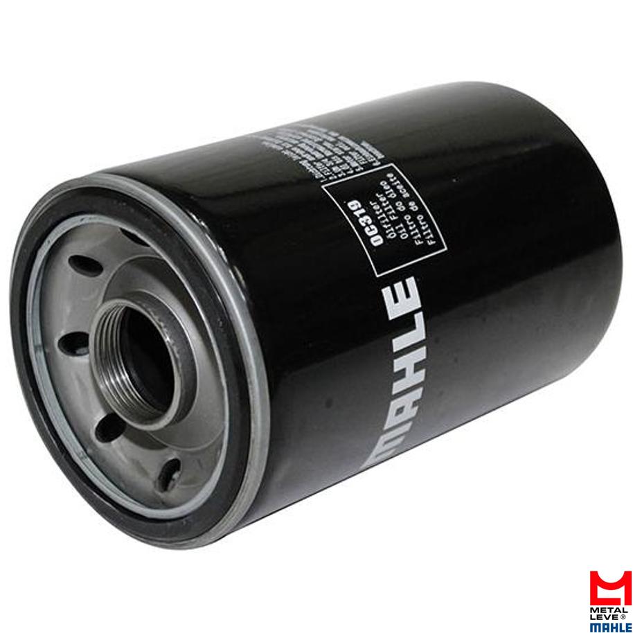 Filtro Blindado de Óleo Lubrificante - Mahle Metal Leve - OC319