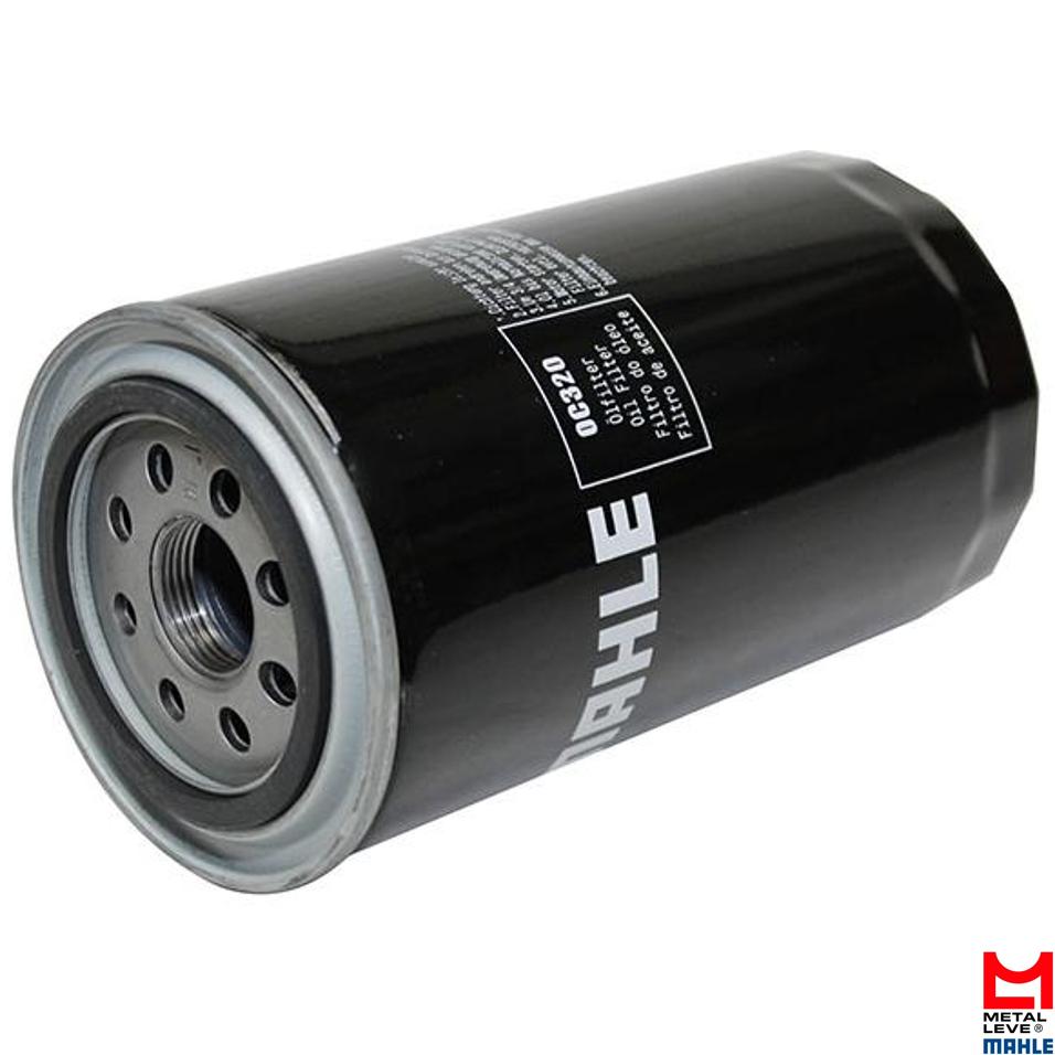 Filtro Blindado de Óleo Lubrificante - Mahle Metal Leve - OC320