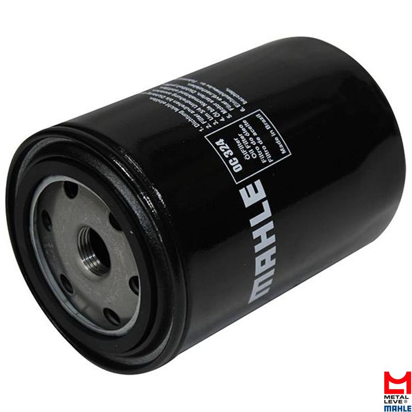 Filtro Blindado de Óleo Lubrificante - Mahle Metal Leve - OC324