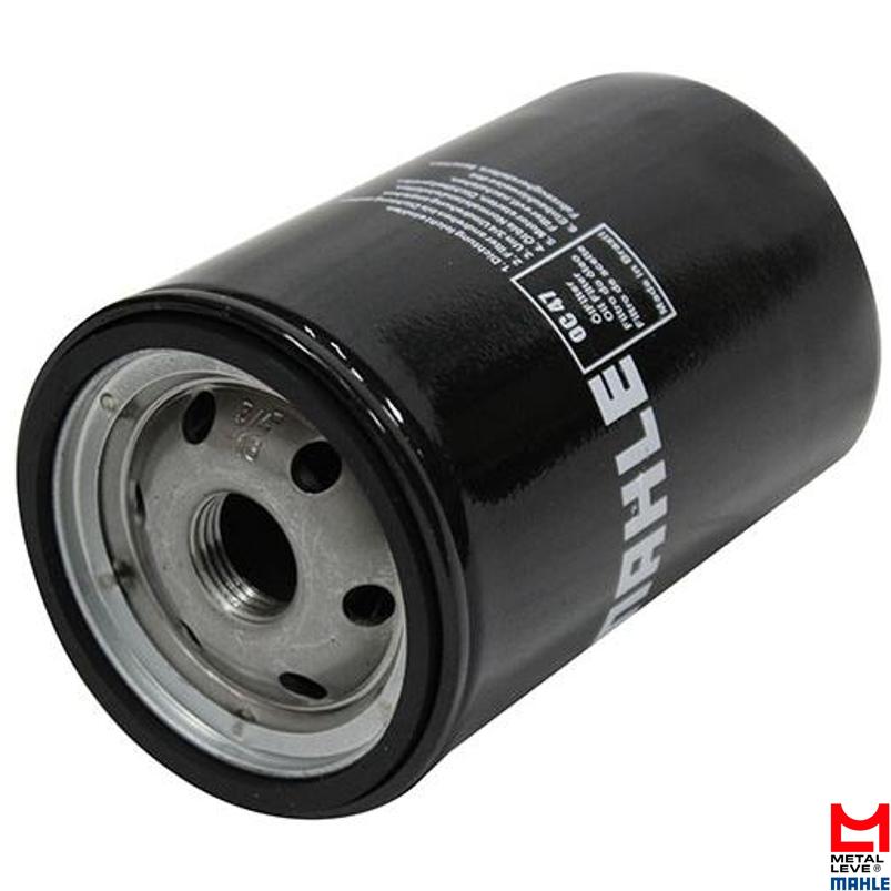 Filtro Blindado de Óleo Lubrificante - Mahle Metal Leve - OC47