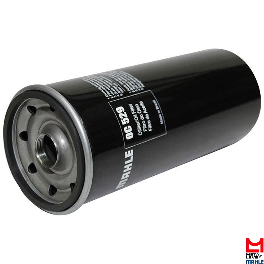 Filtro Blindado de Óleo Lubrificante - Mahle Metal Leve - OC529