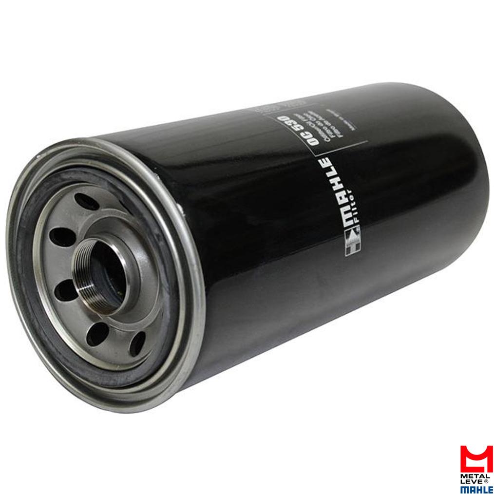 Filtro Blindado de Óleo Lubrificante - Mahle Metal Leve - OC530