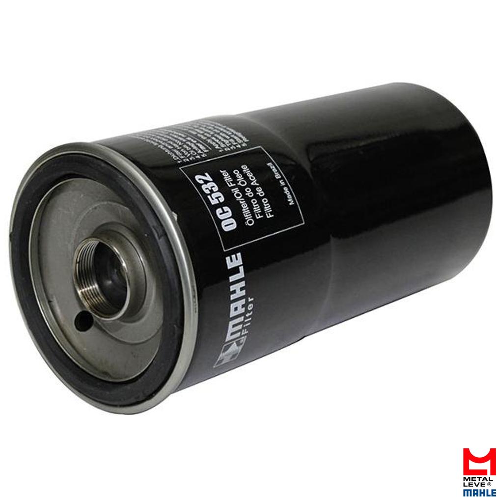Filtro Blindado de Óleo Lubrificante - Mahle Metal Leve - OC532