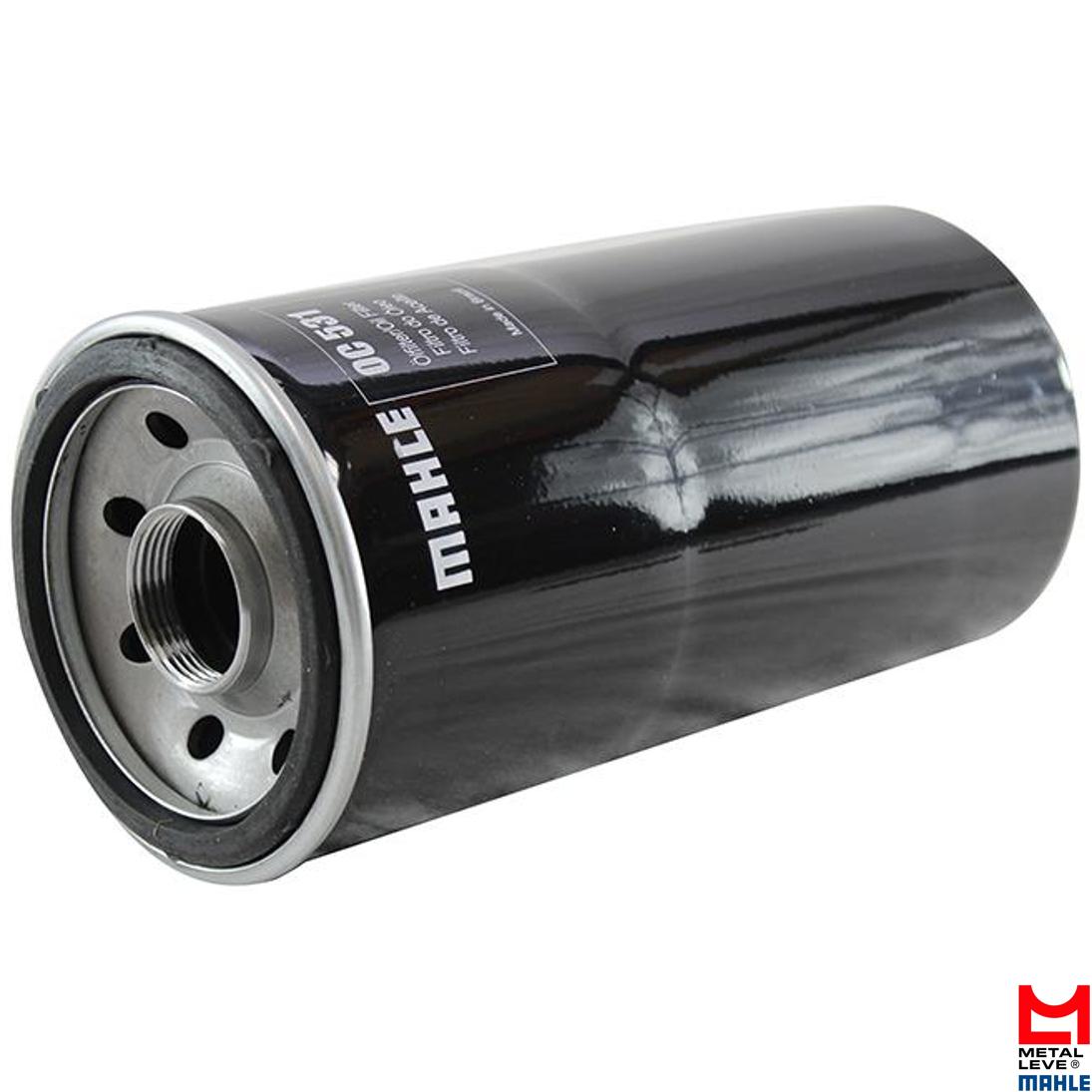 Filtro Blindado de Óleo Lubrificante - Mahle Metal Leve - OC531