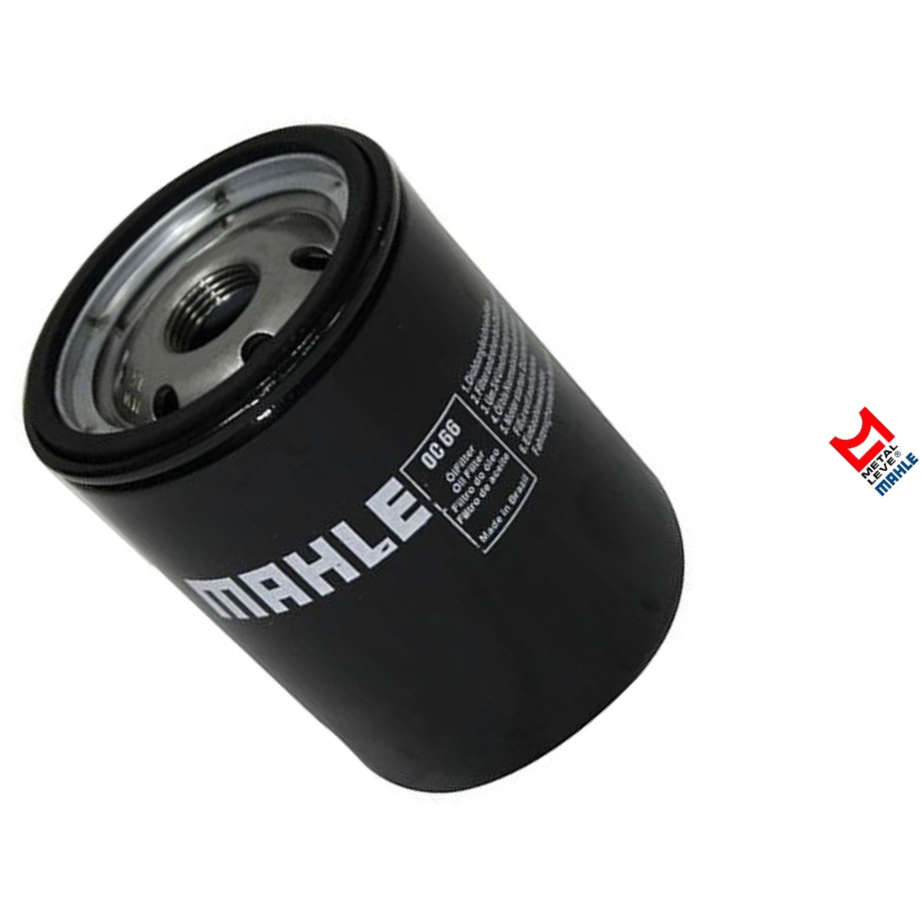 Filtro Blindado de Óleo Lubrificante - Mahle Metal Leve - OC66