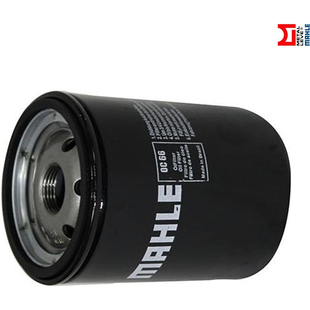 Filtro Blindado de Óleo Lubrificante - Mahle Metal Leve - OC66