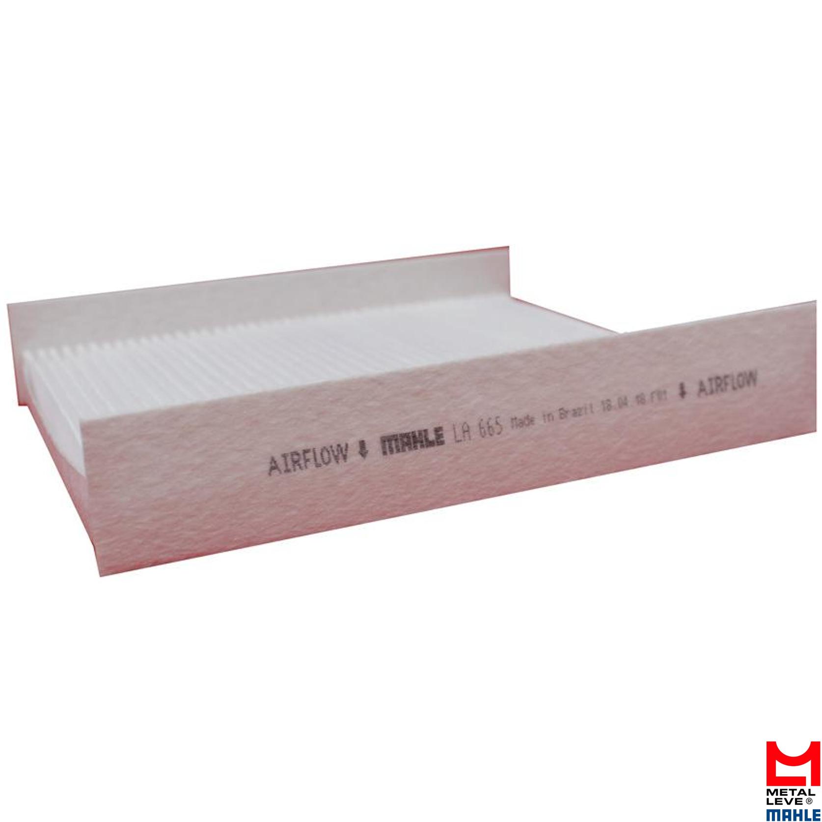 FIltro de Ar Condicionado Cabine - Mahle Metal Leve - LA665