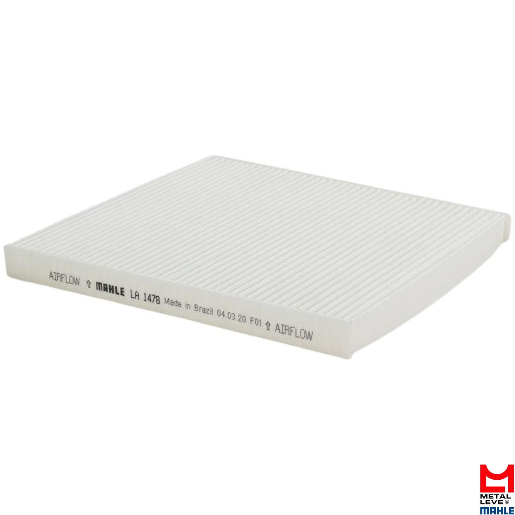 Filtro de Ar da Cabine para Nissan March e Versa - Mahle Metal Leve - LA1478