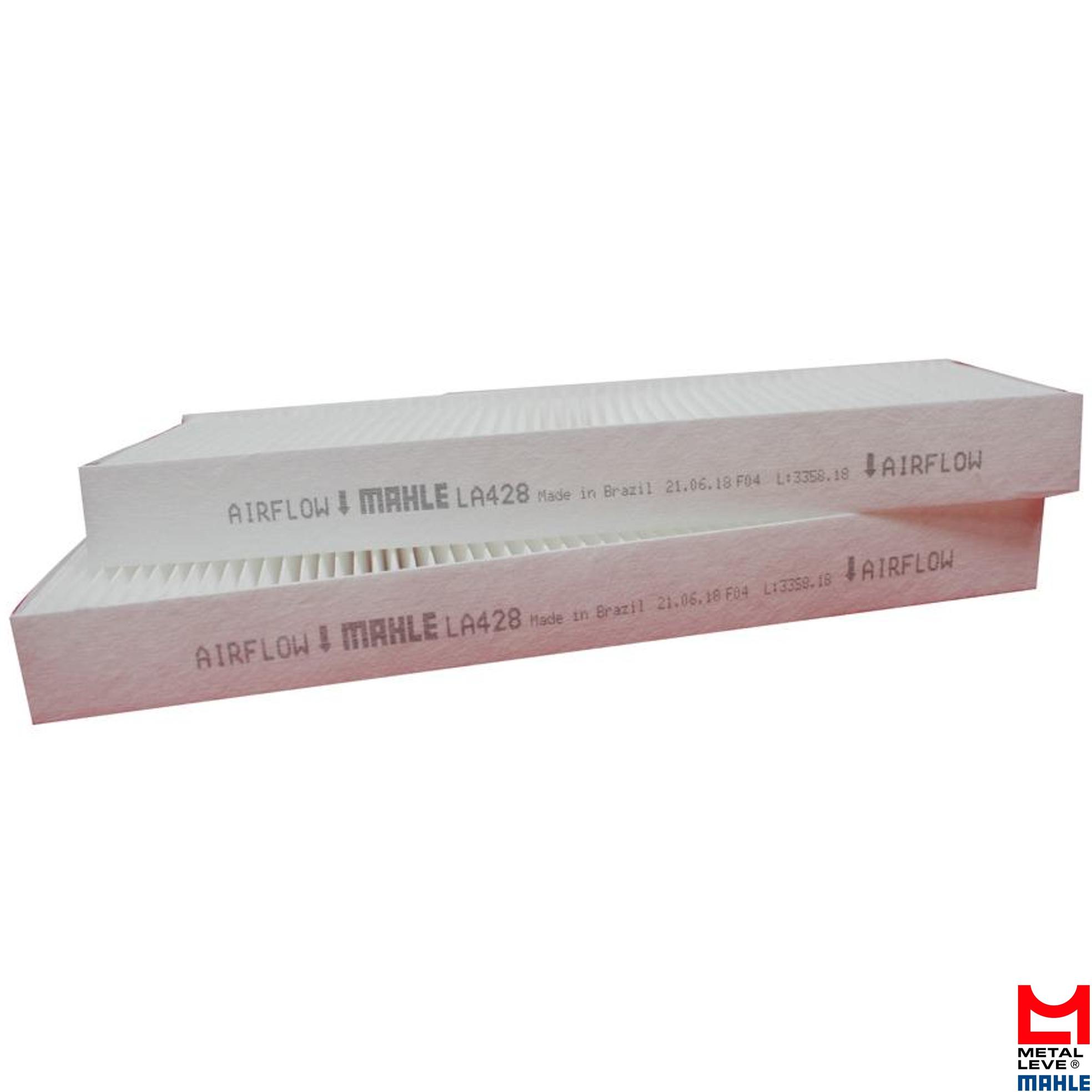 FIltro de Ar Condicionado Cabine - Mahle Metal Leve - LA428/S