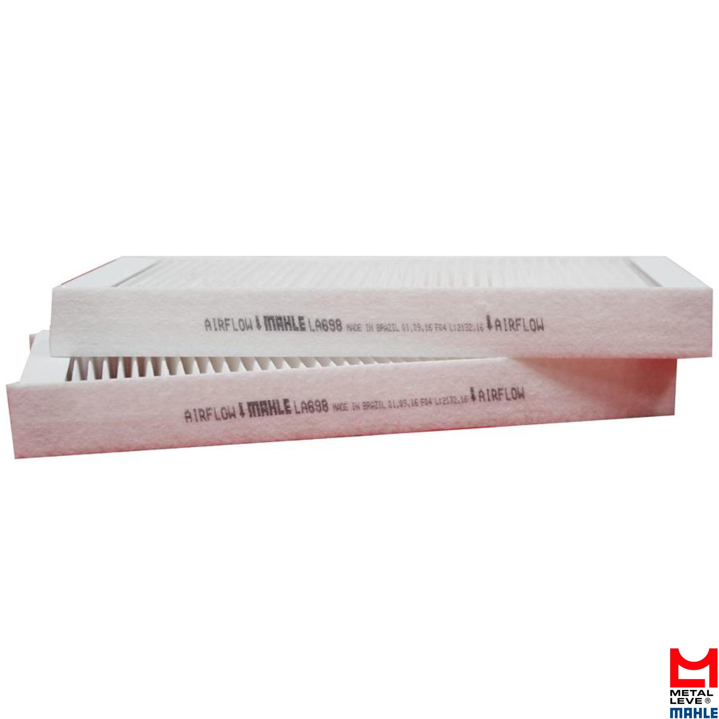 Filtro de Ar da Cabine para JAC J3 - Mahle Metal Leve - LA698/S
