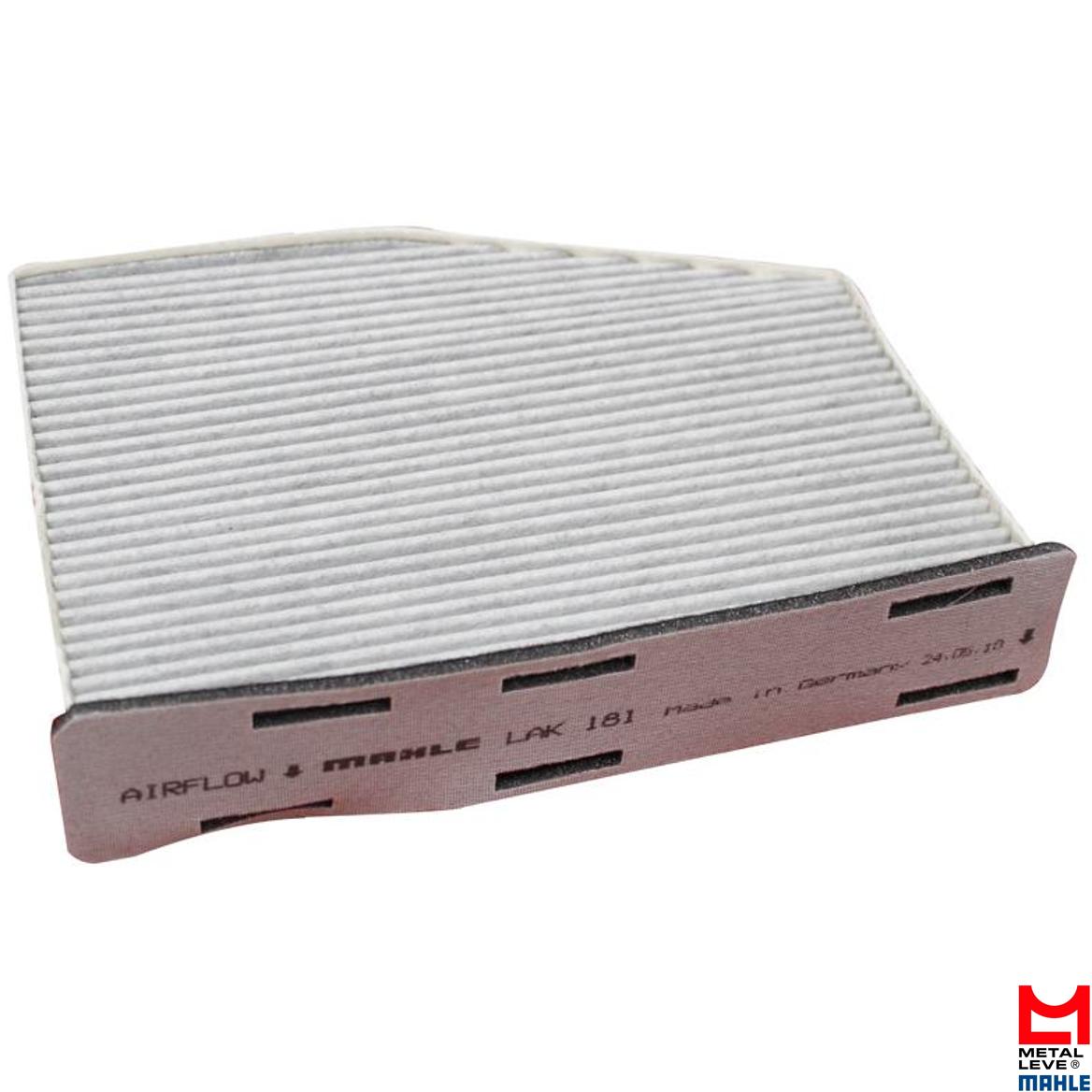 FIltro de Ar Condicionado Cabine - Mahle Metal Leve - LAK181