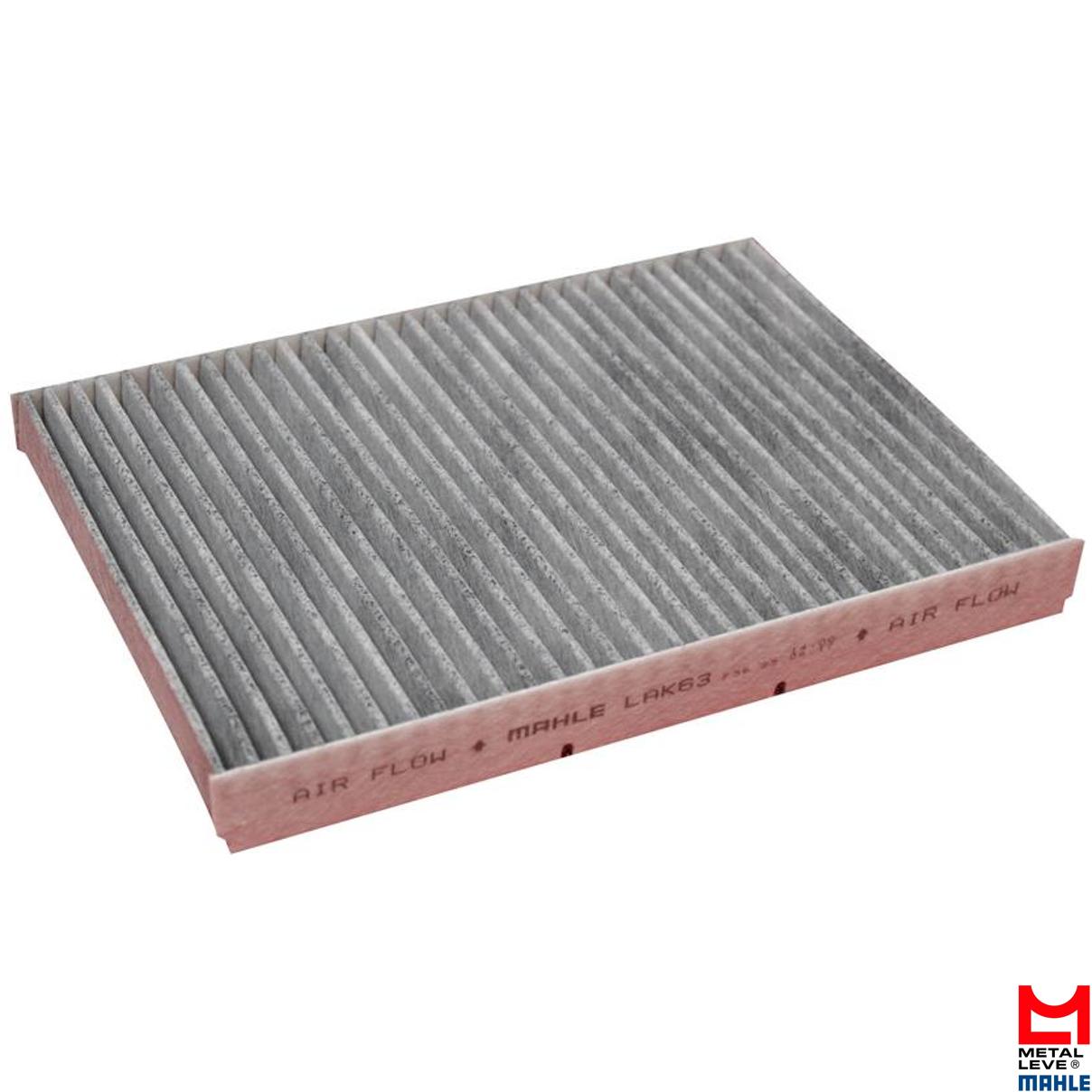 FIltro de Ar Condicionado Cabine - Mahle Metal Leve - LAK63