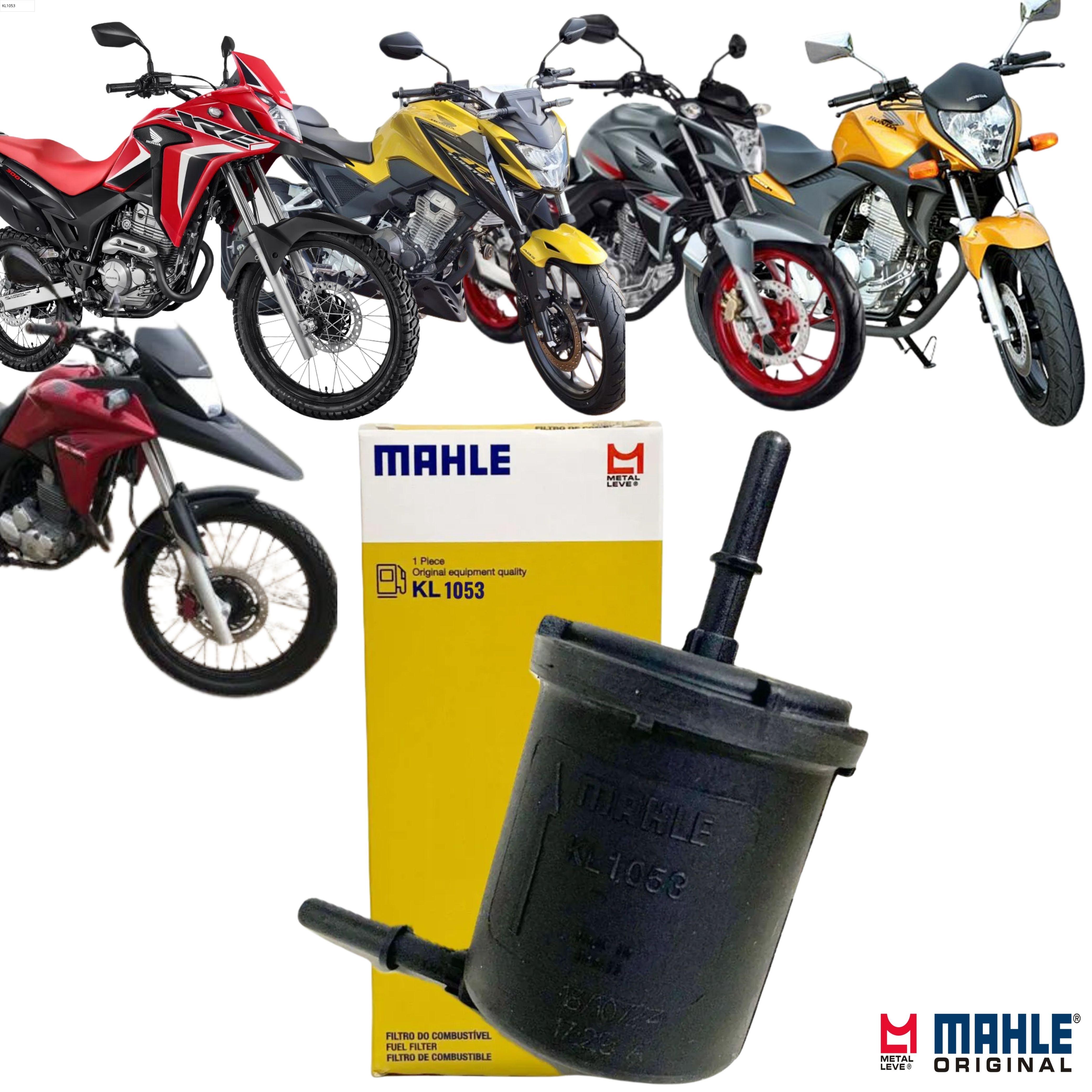 Filtro Blindado de Combustível - Mahle Metal Leve - KL1053