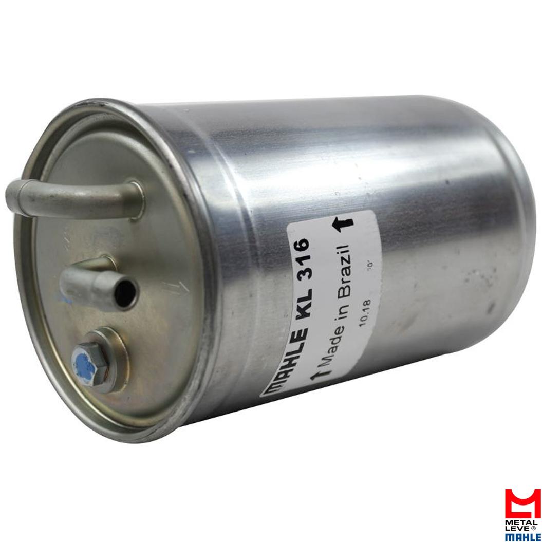 Filtro Blindado de Combustível - Mahle Metal Leve - KL316
